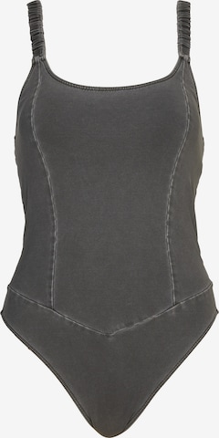 Calvin Klein Swimwear T-shirt bra Swimsuit in Grey: front