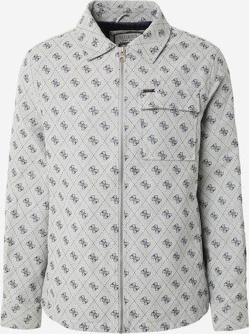 GUESS - Chaqueta de entretiempo '4G' en azul: frente