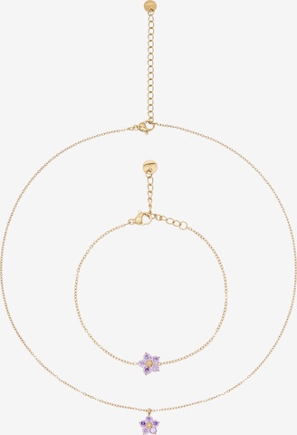 MYMO Sieraden set in Goud: voorkant