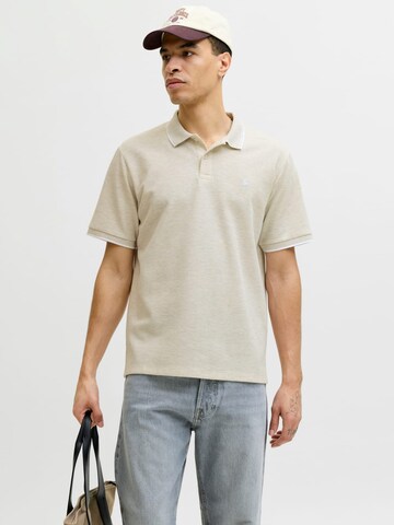 JACK & JONES Shirt 'Austin' in Beige