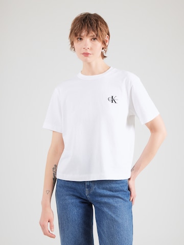 Calvin Klein Jeans Póló - fehér: elől