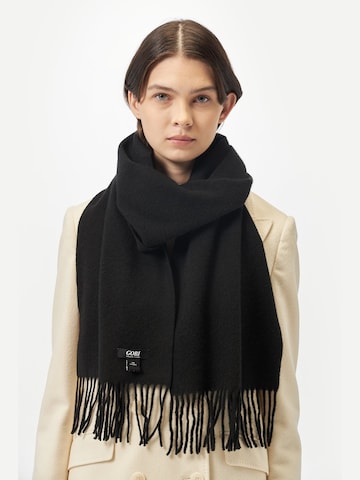 Sciarpa 'Unisex Cashmere Fringed Scarf' di GOBI Cashmere in nero