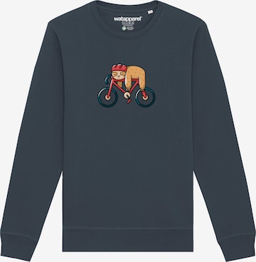 Watapparel Sweatshirt ' Sloth ' in Grau: Vorderseite