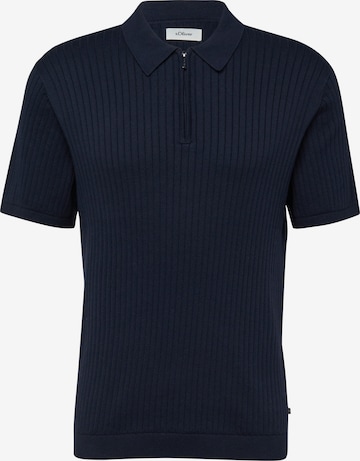 s.Oliver Strickpullover in Blau: Vorderseite