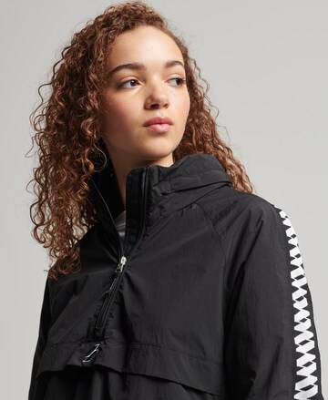 Superdry Athletic Jacket 'Code Essential' in Black