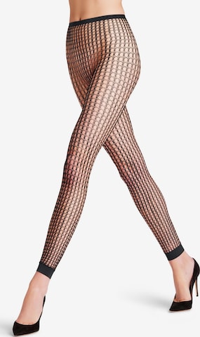 FALKE Leggings 'Wicker Game' in Schwarz: Vorderseite