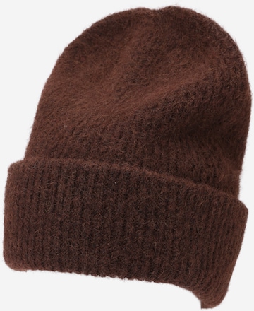 Tatiana Zidekova Beanie in Brown: front