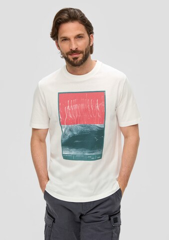 s.Oliver T-Shirt in Weiß: Vorderseite