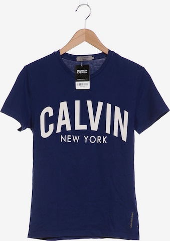 Calvin Klein Jeans T-Shirt S in Blau: predná strana