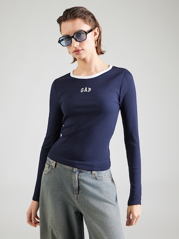 GAP Tričko - Modrá: predná strana
