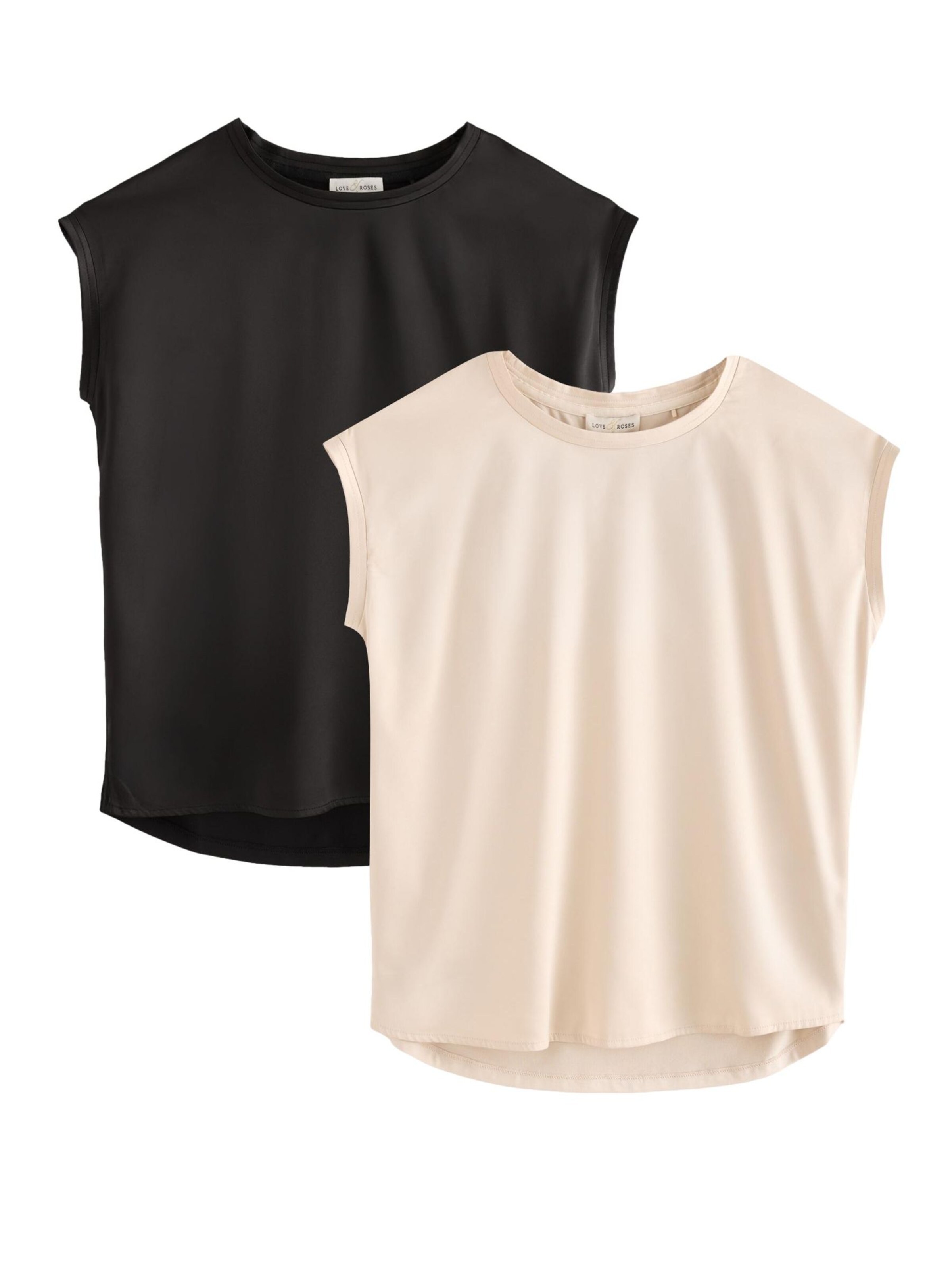 Chemisier love & roses en beige : devant