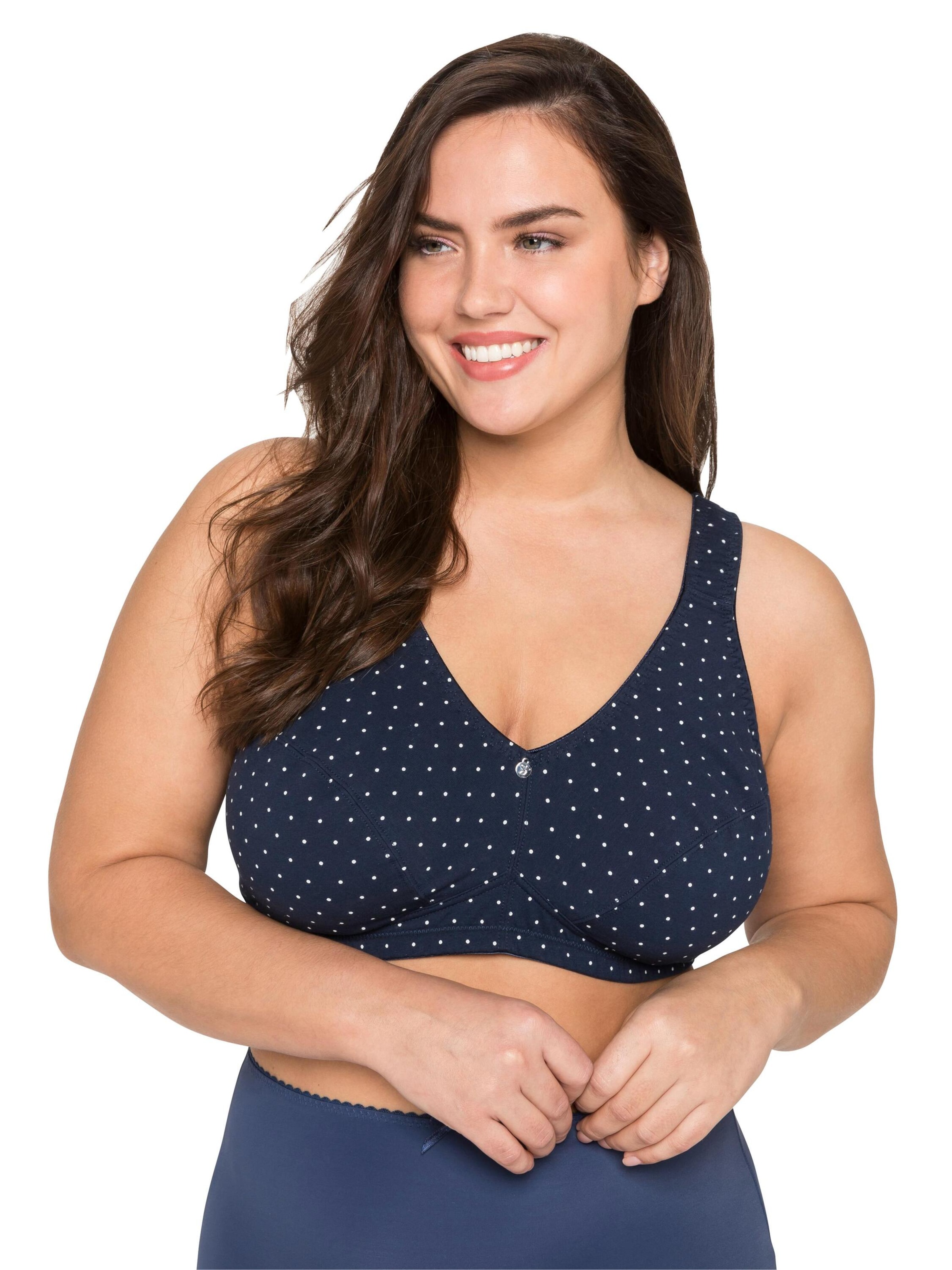 SHEEGO - Soutien redutor Soutien redutor em azul: frente