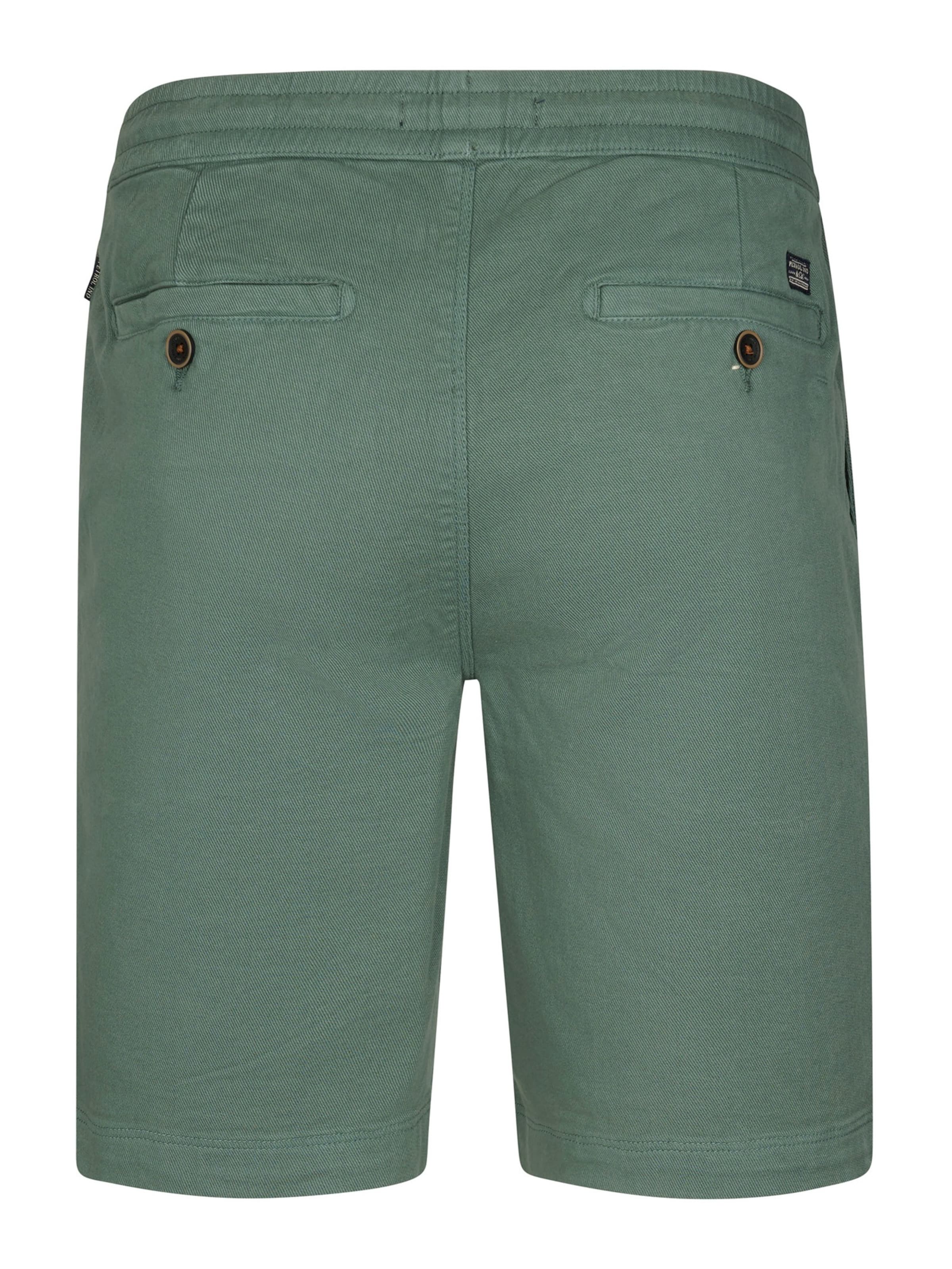 Petrol Industries Regular Pants in Green