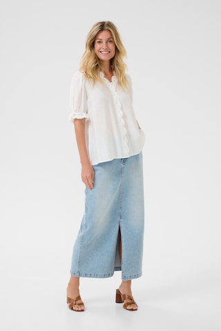 Cream Bluse 'Frammy ' i hvid