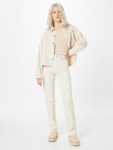 Monki Shirt in Beige