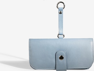 Étui 'Brillenetui - SIENNA - Leder' Friedrich23 en bleu : devant