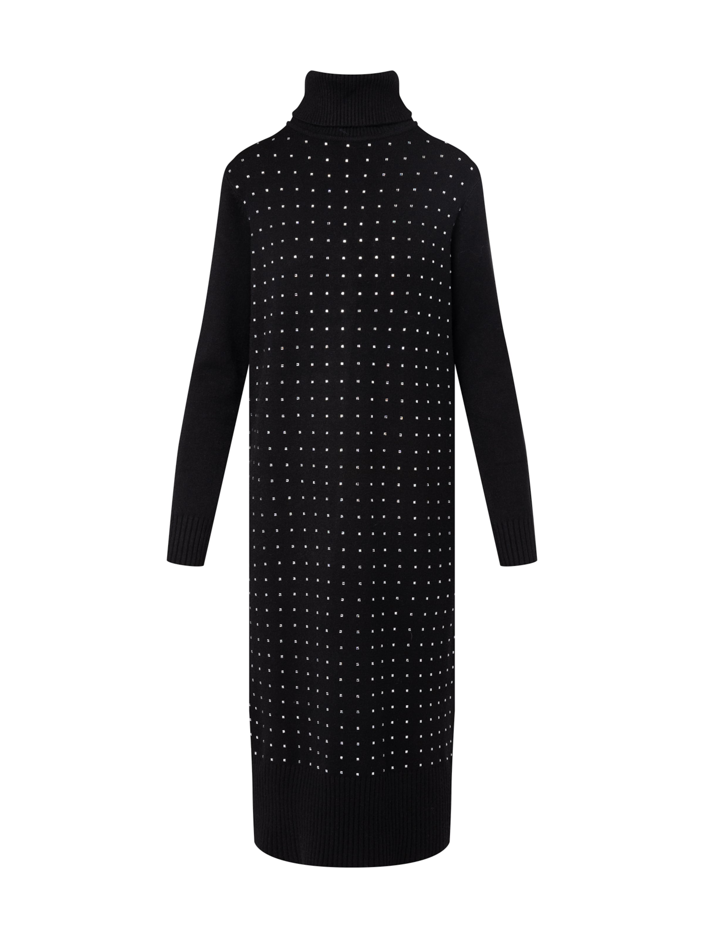 Quiosque Strikkjole i sort: forside