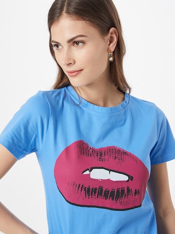 Motel T-Shirt 'Sulo' in Blau