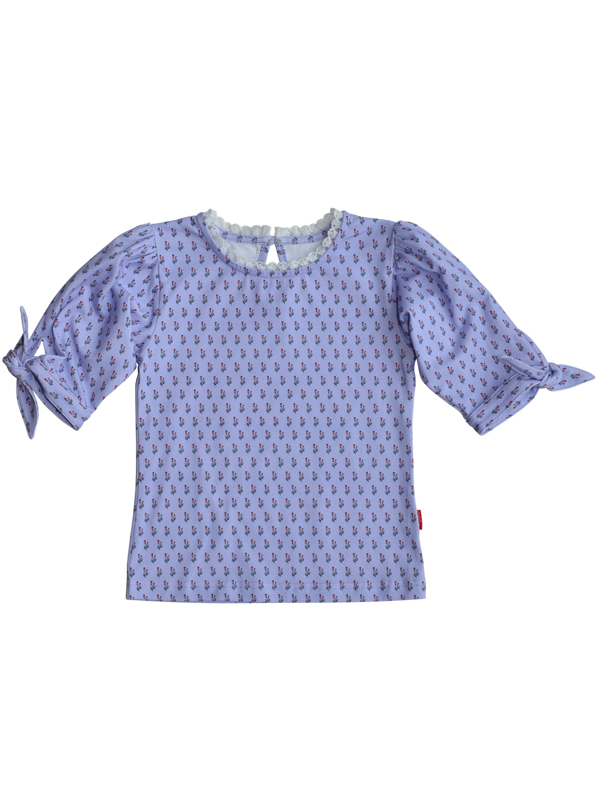 Mogo Shirt 'Pattnock'‌‌‌ in Lila: Vorderseite