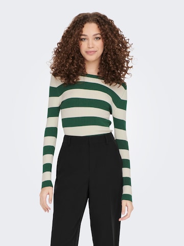 Pull-over 'JDYPlum' JDY en vert : devant