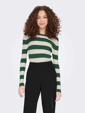 JDY Sweater 'Plum' in Green: front