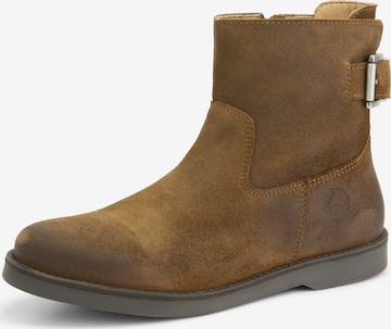 Travelin Booties 'Launay ' in Brown: front