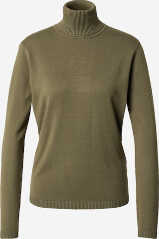 Soft Rebels Trui in Groen: voorkant