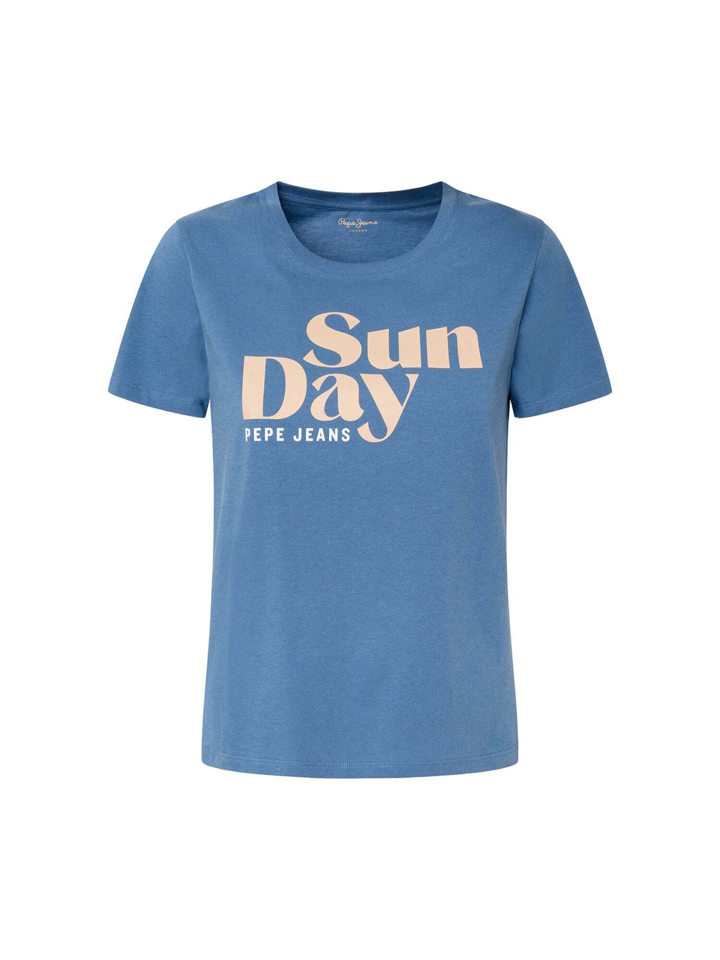 Pepe Jeans Shirt 'Effie' in Blauw: voorkant