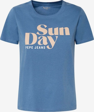 Pepe Jeans Shirt 'Effie' in Blauw: voorkant