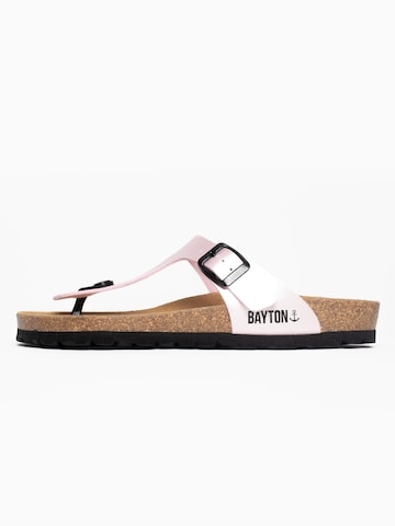 Bayton Teenslipper in Roze: voorkant