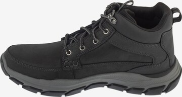 SKECHERS Veterboots 'Skechers Respected - Esmont' in Zwart: voorkant
