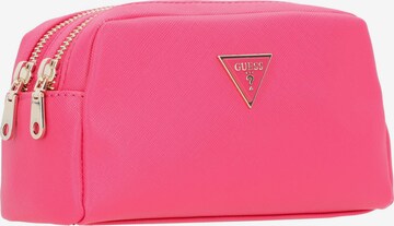 GUESS Cosmetic Bag in Pink