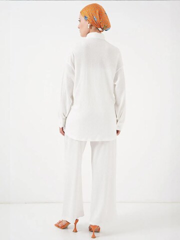 Bigdart - Calças de fato em branco