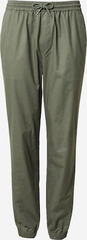 DAN FOX APPAREL - Tapered Calças 'Julian' em verde: frente