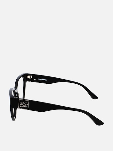 Karl Lagerfeld Zonnebril 'Karl Lagerfeld KL6053 (604) burgundy 54/16/140 WOMAN Eyewear Frame' in Zwart