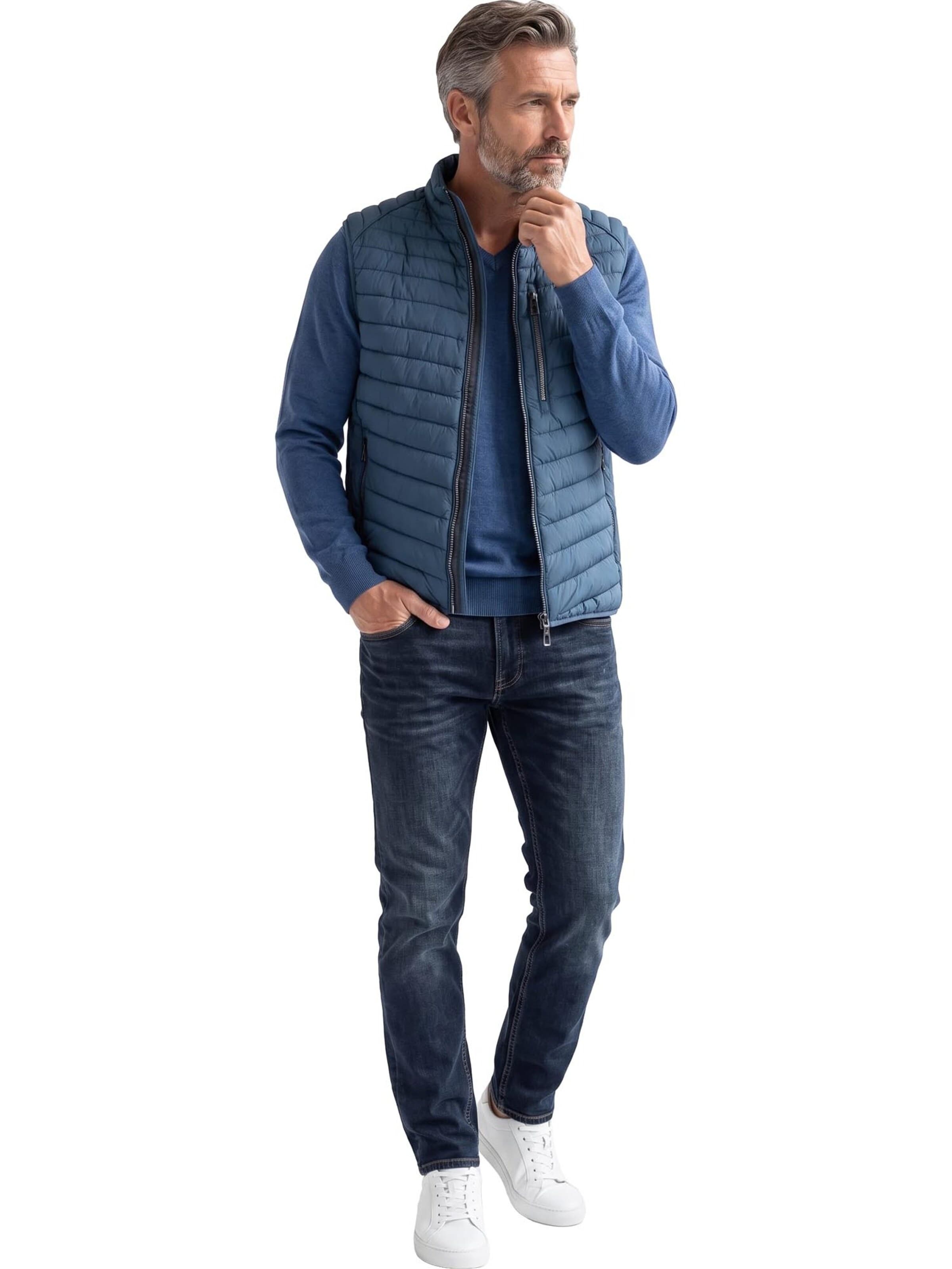 CASAMODA Bodywarmer 'Basic' in Blauw