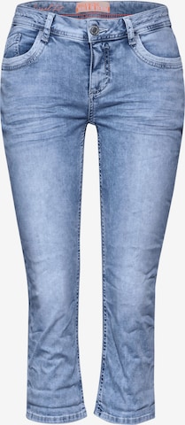 STREET ONE Slimfit Jeans 'Crissi' in Blau: predná strana