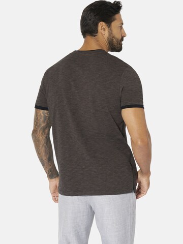 Jan Vanderstorm T-Shirt ' Seppor ' in Schwarz