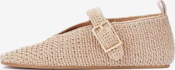 Kazar Nauhaballerina värissä beige: etupuoli