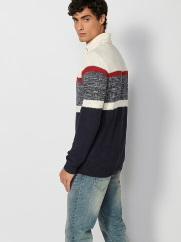 Pull-over KOROSHI en bleu