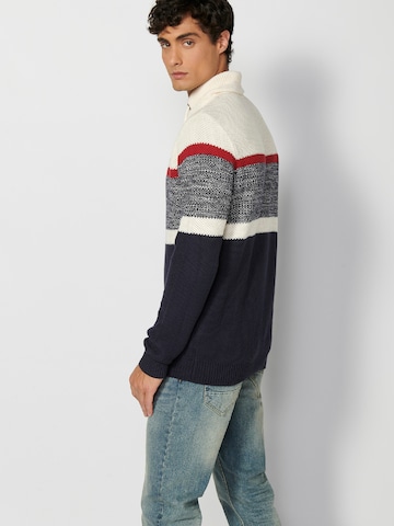 Pull-over KOROSHI en bleu