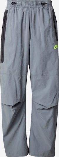 Nike Sportswear Housut värissä neonkeltainen / harmaa / musta, Tuotenäkymä