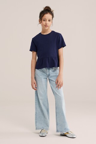 WE Fashion Футболка в Синий