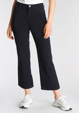 MAC Boot cut Pants in Blue: front
