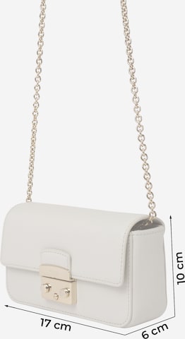 FURLA - Mala de ombro em branco