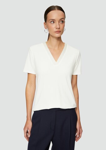 s.Oliver BLACK LABEL T-Shirt in Beige: Vorderseite