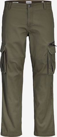Pantaloni cargo 'JPSTKane' di JACK & JONES in verde: frontale