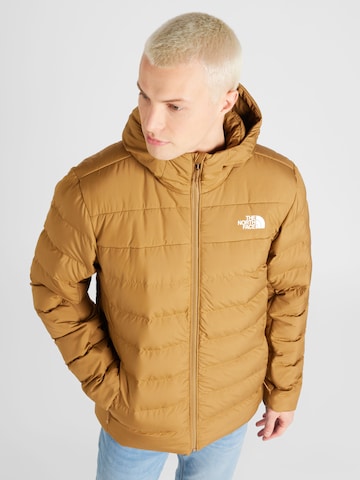 THE NORTH FACE Outdoorjacke 'Aconcagua 3' in Braun: Vorderseite
