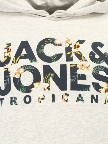 Jack & Jones Plus Mikina - biela