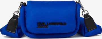 Karl Lagerfeld Taška přes rameno – modrá: přední strana